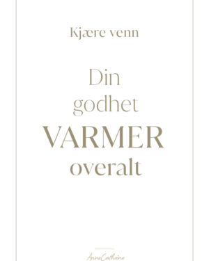 Kjære venn